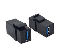 Value 25998207 USB 3.0 Keystone Módulo Negro