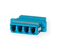 Value Acoplamiento de fibra óptica LC quad, OS2, Z