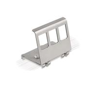 Value Adaptador de Carril DIN equipar, para 3 Keystones