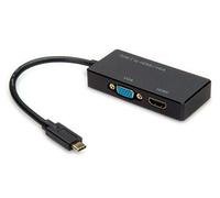 Value Adaptador de Pantalla USB Tipo C - VGA/HDMI