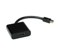 Value adaptador mini displayport-hdmi, v1.2, mini dp st - hdmi bu