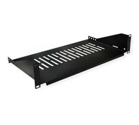 VALUE Bandeja para Engranajes de 19", 485 x 250 mm, 2U, 10 kg máx., Negra