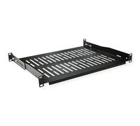 Value Bandeja para Equipos de 19", 485 x 350 mm, máx. 25 kg, Negra