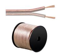 Value cable de altavoz, transparente, 100 m, 1,5 mm².