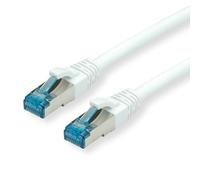 VALUE cable de conexión Cat. 6A (Clase EA) S/FTP (PiMF), LSOH, blanco, 0,15 m