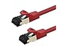 Value Cable de conexión S/FTP (PiMF) Cat.8 (Clase I), LSOH, Cable Trenzado, Rojo, 3 m