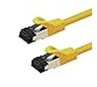 Value Cable de conexión S/FTP (PiMF) Cat.8 (Clase I), LSOH, Cable Trenzado, Amarillo, 3 m