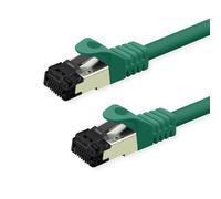 Value Cable de conexión S/FTP (PiMF) Cat.8 (Clase I), LSOH, Cable Trenzado, Verde, 2 m