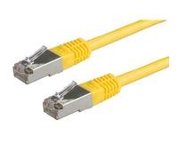 Value cable de conexión s/ftp-(pimf-) conf, cat. 6, amarillo 5,0 m