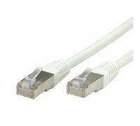 Value cable de conexión s/ftp-(pimf-) conf, cat. 6, blanco 5 m