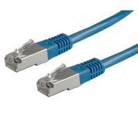 Value Cable de conexión S/FTP RJ45 Cat 6 Azul 10m