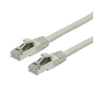 Value Cable de conexión S/FTP RJ45 Cat 6 LSOH Gris 10m