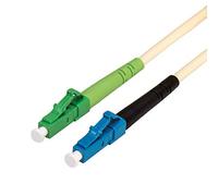 Value Cable de fibra óptica 9/125µm, conector LC UPC/LC APC, simplex, marfil, 5 m