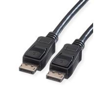 Value Cable DisplayPort, DP ST - ST, Negro, 5 m