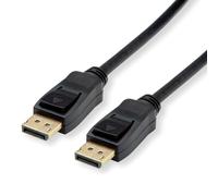 Value cable displayport, v1.4, dp st - st, negro, 5 m