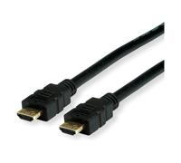 VALUE Cable HDMI 2.0 Ultra HD 4K 10 metros Negro con Ethernet, 3D, 2160p 60Hz, 3840 x 2160, Ref 11.99.5696