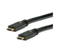 VALUE Cable HDMI 20 m REF 14993453 4K Ultra HD 3840 x 2160 Pixeles 3D Audio ARC Compatible con 4K/60Hz, Negro