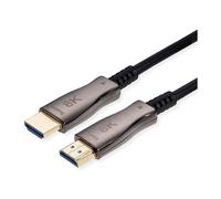 VALUE Cable HDMI 8K 2.0 15 Metros Ultra Alta Definición UHD 4K 120Hz HDR Negro para Monitor TV, AOC - 3484