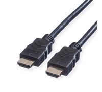 Value Cable HDMI de Alta Velocidad con Ethernet, Negro, 1 m