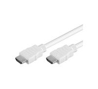 VALUE Cable HDMI High Speed con Ethernet y 3D, 3 metros, Blanco, HDMI A macho, 10.2 Gbit/s