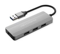 Value Concentrador USB 3.2 Gen 1, 4 Puertos, Cable de conexión USB-A