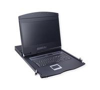 VALUE Conmutador KVM de 19", 8 puertos, TFT de 43 cm (17") (4:3), VGA, USB, disposición de teclado D