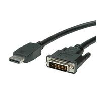Value DisplayPort Cable, DP-DVI (24+1), LSOH, M/M 1 m - Cables displayport (DP-DVI (24+1), LSOH, M/M 1 m, 1 mm)