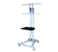 Value LCD/Plasma TV Cart - Silver