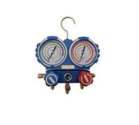 VALUE | Manómetro Analizador Profesional Doble Vía | Caja Antichoque Reforzada | Compatible con Gases R410A, R22, R134A y R407C | Kit Múltiple de Diagnóstico HVAC