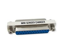 Value Mini Gender Changer, 25pin Hembra-Hembra