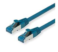 Value patch cord Cat.6A (Clase EA) S/FTP (PiMF), LSOH, azul, 0,5 m