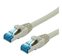 Value patch cord Cat.6A (Clase EA) S/FTP (PiMF), LSOH, gris, 1,5 m