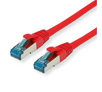 Value patch cord Cat.6A (Clase EA) S/FTP (PiMF), LSOH, rojo, 1 m