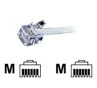 Value phone cable - rj-12 (m) - rj-12 (m) - 15 m