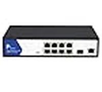 Value poe gigabit ethernet switch de 8 + 2 puertos uplink (1 x gbe + 1