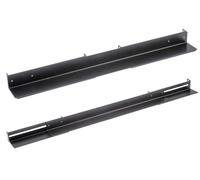 VALUE Raíles de Deslizamiento, 1 par, Profundidad Variable 610-935 mm, Negro