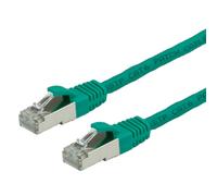 Value s/ftp patch cord cat.6, halogen-free, green, 5m cable de red ver