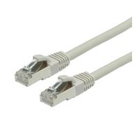 Value s/ftp patch cord cat.6, halogen-free, grey, 5 m cable de red gri
