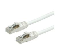 Value s/ftp patch cord cat.6, halogen-free, white, 5m cable de red bla