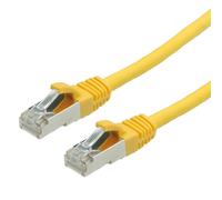 Value s/ftp patch cord cat.6, halogen-free, yellow, 5m cable de red am
