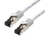 VALUE S/FTP-(PiMF-) Cable de conexión Cat.8 (Clase I), LSOH, Alambre Trenzado, Gris, 3 m