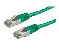 Value s/ftp (pimf) patch cord cat.6, green 5 m cable de red verde
