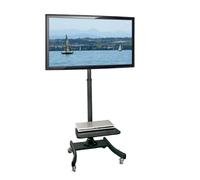 Value soporte enrollable para lcdv, negro, hasta 35 kg (27' a 47')