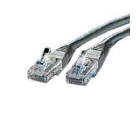 Value UTP Patch Cord Cat.5e, Grey 2 m - Cable de Red (Grey 2 m, Gris, 100 Ohmio, 2 mm)
