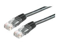 Value utp patch cord, cat.6,black 1.5 m negro - cable de red (cat.6,bl