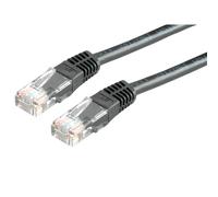 VALUE 21991545 - Cable de interconexiones Cat.6, UTP, negro, 2 m