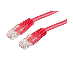 Value UTP Patch Cord Cat.6, Red 2 m Rojo - Cable de Red (Red 2 m, Rojo)