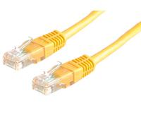 Value UTP Patch Cord, Cat.6, Yellow 1.5 m Amarillo, Amarillo - Cable de Red (Cat.6, Yellow 1.5 m, Amarillo)