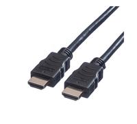 VALUE VALUE 11.99.5531 Cable HDMI High Speed 1.5 m con Ethernet y ARC, 3D, 4K 3840 x 2160, 30 Hz, Negro