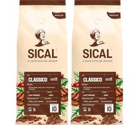 ValueAccess Sical 5 Stars - Granos de café tostados, 1 kg, 2 unidades